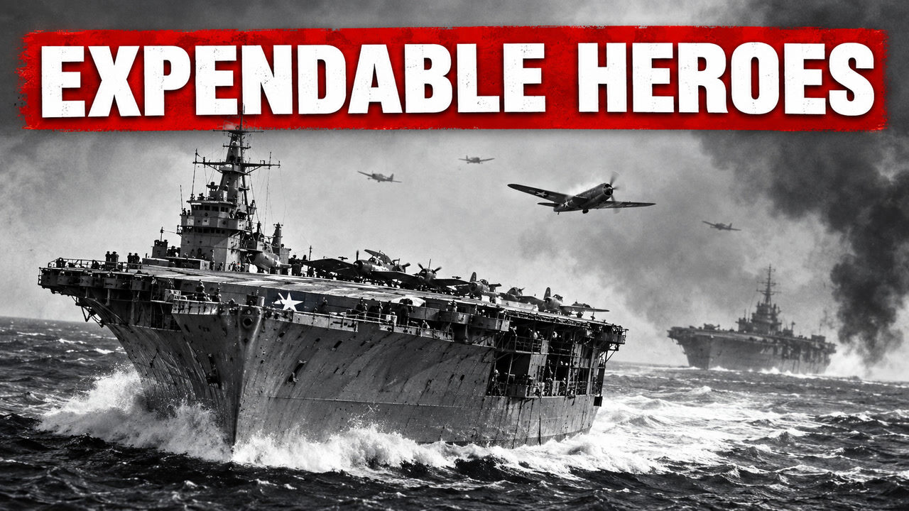 The 'Expendable' American Carriers That Turned Back The Yamato's Battle Fleet Off Samar