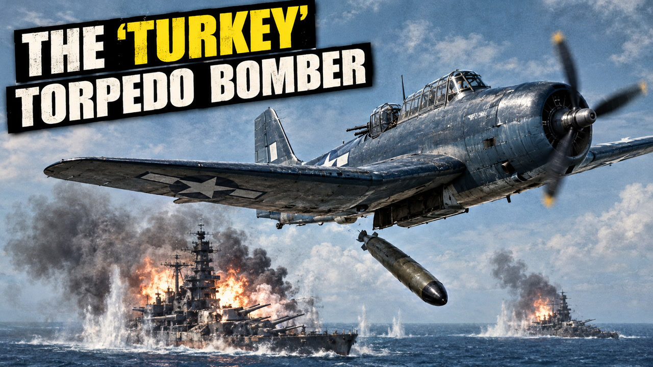The 'Turkey' American Torpedo Bomber That Sank The Two Biggest Battleships Ever Built