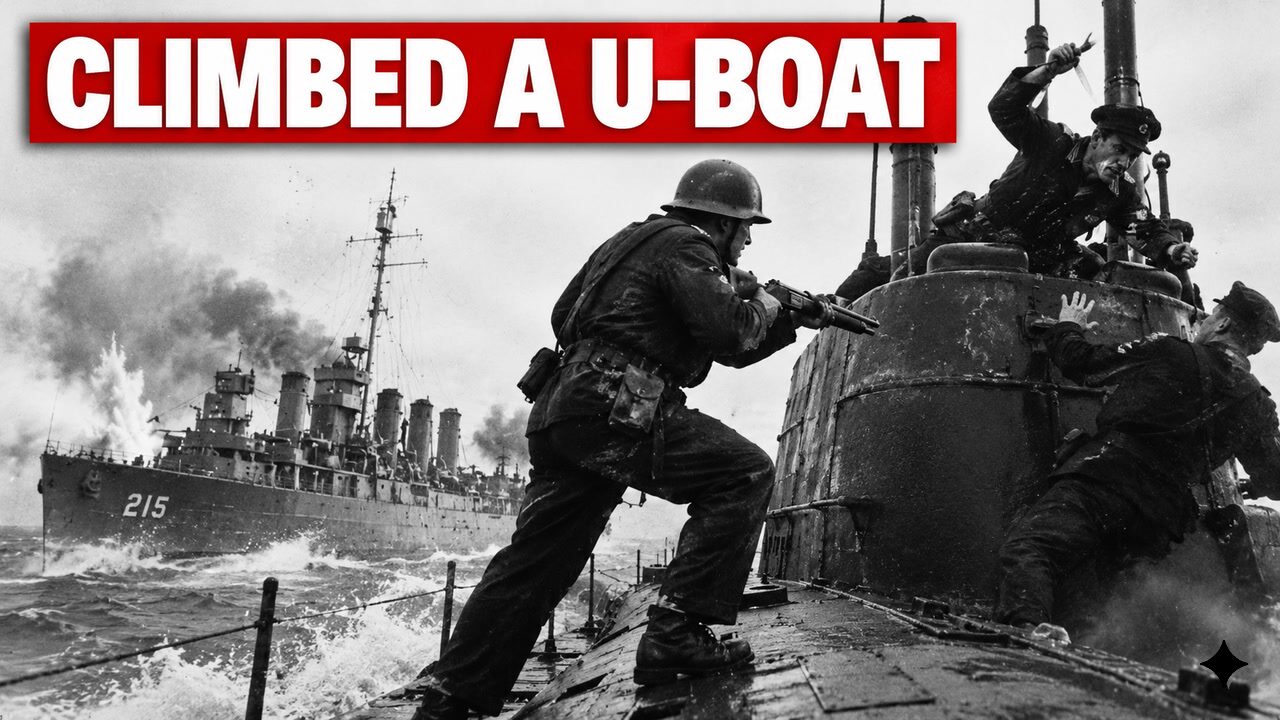 The 'Antique' American Destroyer That Climbed Onto A U-Boat's Deck And Fought It With Shotguns And Knives