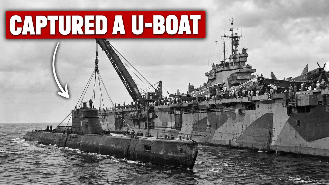 The American Carrier That Captured a U-Boat and Had to Hide It