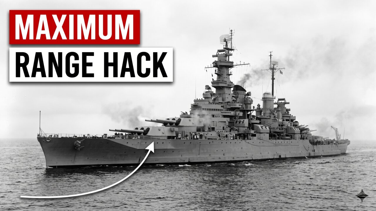The 'Museum Piece' American Battleship That Flooded Her Own Hull To Shoot Past Her Maximum Range