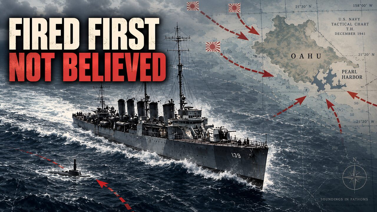 USS Ward: The Destroyer That Fired Before Pearl Harbor And Wasn't Believed